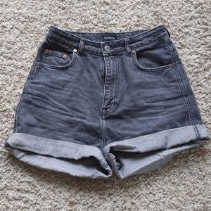 Frank and Oak high-waisted jean shorts